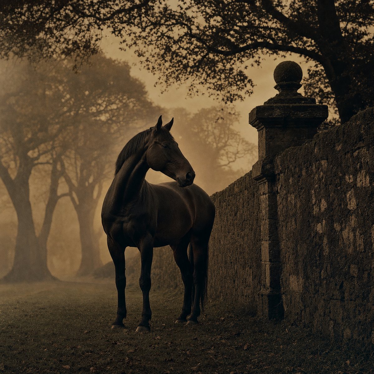 Bloodstock — stud farm plate