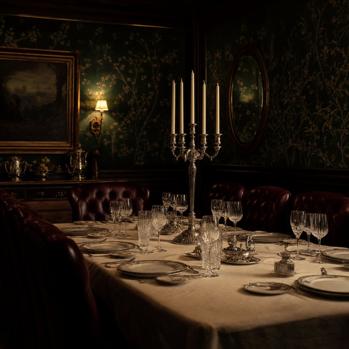 Hospitality — grand entrance plate